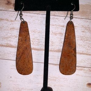 Wooden earrings